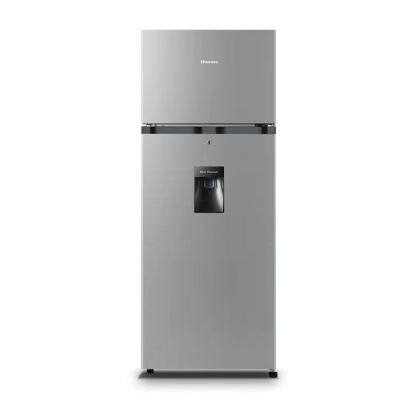 Hisense 270L Dispenser Top Mounted Double Door Fridge Refrigerator -Silver