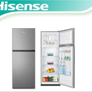 Hisense 200L Double Door Defrost Refrigerator – Silver