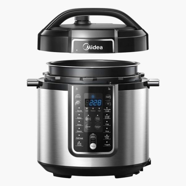 Midea 5.7L 12-in-1 Multi Cooker with Digital Pressure Cooker Function(MY-CS6037WP2)