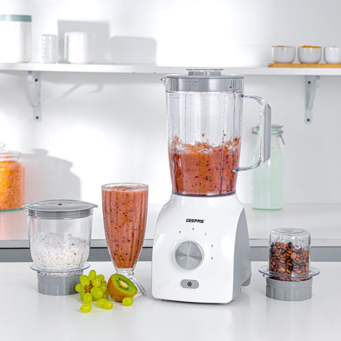 1.8L Geepas 3-In-1 Blender, Powerful Motor 600W, GSB44034N - Image 3
