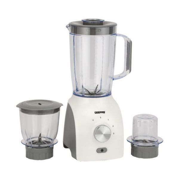 1.8L Geepas 3-In-1 Blender, Powerful Motor 600W, GSB44034N