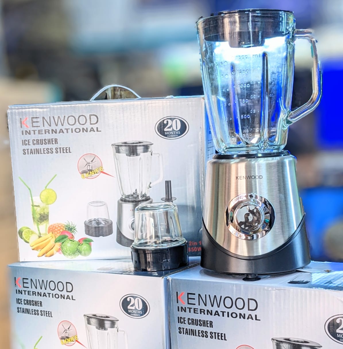 Kenwood 2 In 1 International Ice Crusher Blender With Grinder